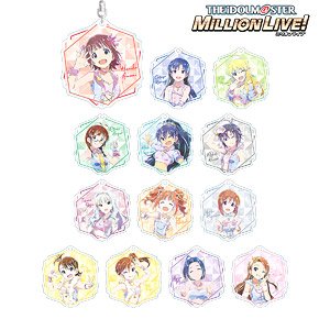 The Idolm@ster Million Live! Trading Ani-Art Acrylic Key Ring (Set of 13) (Anime Toy)