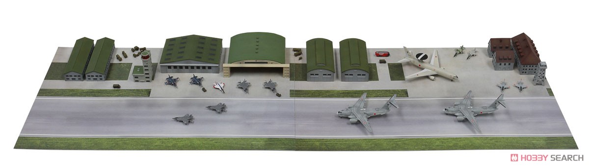 航空自衛隊基地 2 (F-35A、F-35B、X-2、C-2、F-2、F-1/T-2、T-4、E-767) (プラモデル) 商品画像1