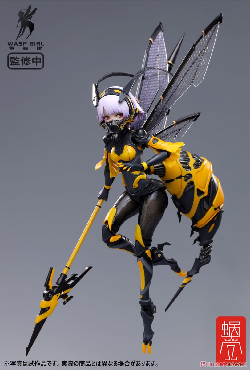 BEE-03W WASP GIRL ブンちゃん ※特典付 (フィギュア) 商品画像1