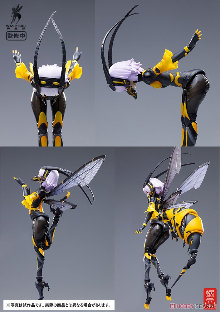 BEE-03W WASP GIRL ブンちゃん ※特典付 (フィギュア) 商品画像8