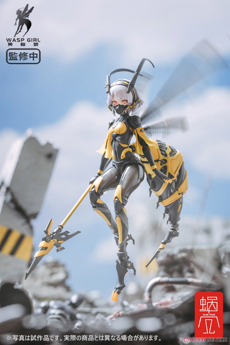 BEE-03W WASP GIRL ブンちゃん ※特典付 (フィギュア) その他の画像2