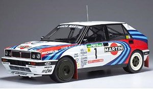 ランチア デルタ インテグラーレ 16V 1990年ラリー・ポルトガル 優勝車 #1 M.Biasion / T.Siviero (ミニカー)