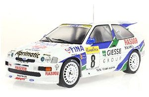フォード エスコート RS コスワース 1995年ラリー・モンテカルロ #8 B.Thiry / S.Prevot (ミニカー)