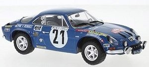 アルピーヌ ルノー A110 1973年ラリー・モンテカルロ #21 J.P.Nicolas / M.Vial (ミニカー)