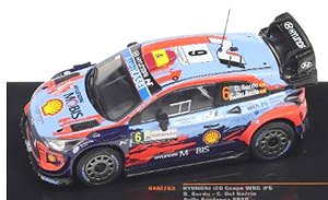 ヒュンダイ i20 クーペ WRC 2020年ラリー・サルデーニャ #6 D.Sordo / C.Del Barrio (ミニカー)