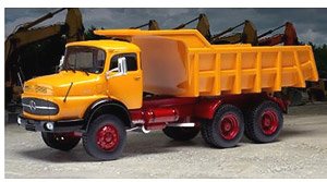 MB LK 2624 Dump Truck 1979 Orange (Diecast Car)