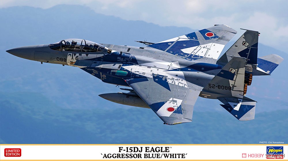 F-15DJ イーグル `アグレッサー ブルー/ホワイト` (プラモデル) パッケージ1