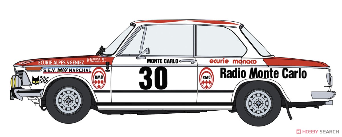 BMW 2002tii `1975 Monte Carlo Rally` (Model Car) Other picture2