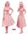 50`s American Girls Figure (Set of 2) (Plastic model) Other picture2