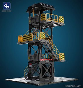 Diorama Building Set SIB01 Watch Tower (Fashion Doll)