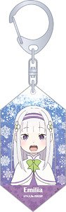[Re:Zero -Starting Life in Another World-] Acrylic Key Ring Emilia (Childhood) (Anime Toy)