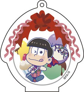 TV Animation [Osomatsu-san] Petit Balloon Acrylic Key Ring (1) Osomatsu (Anime Toy)