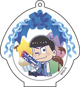 TV Animation [Osomatsu-san] Petit Balloon Acrylic Key Ring (2) Karamatsu (Anime Toy)
