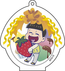 TV Animation [Osomatsu-san] Petit Balloon Acrylic Key Ring (5) Jyushimatsu (Anime Toy)