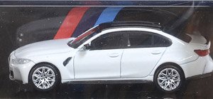 BMW M3 G80 フローズン・ブリリアント・ホワイト LHD (ミニカー)