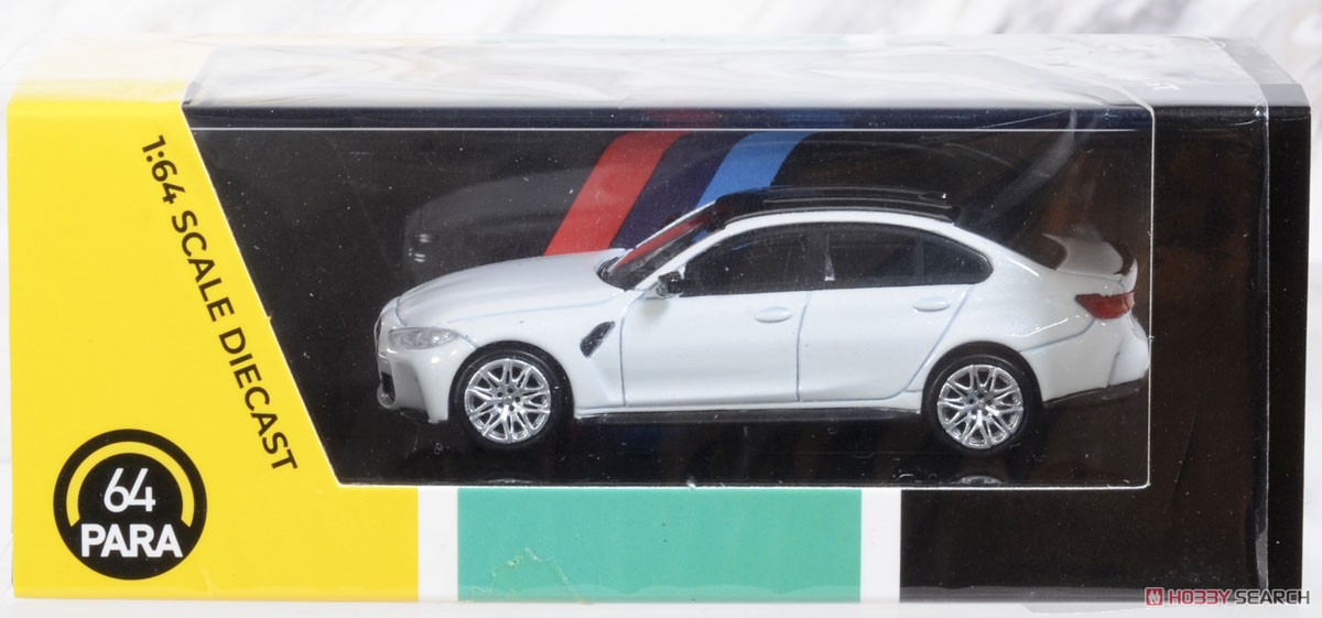 BMW M3 G80 フローズン・ブリリアント・ホワイト LHD (ミニカー) パッケージ1