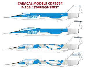F-104 `スターファイター` デカール (デカール)