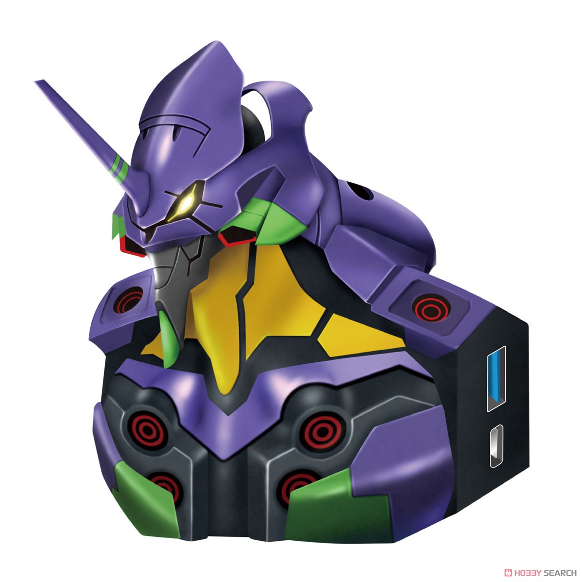 Electroys Evangelion Unit 01 USB Hub (Anime Toy) Other picture1