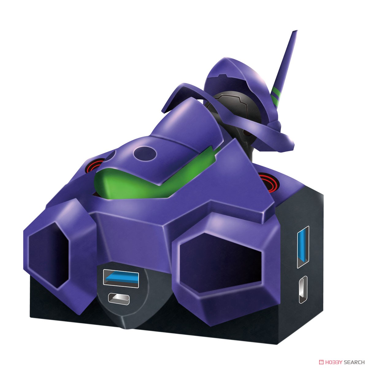 Electroys Evangelion Unit 01 USB Hub (Anime Toy) Other picture2