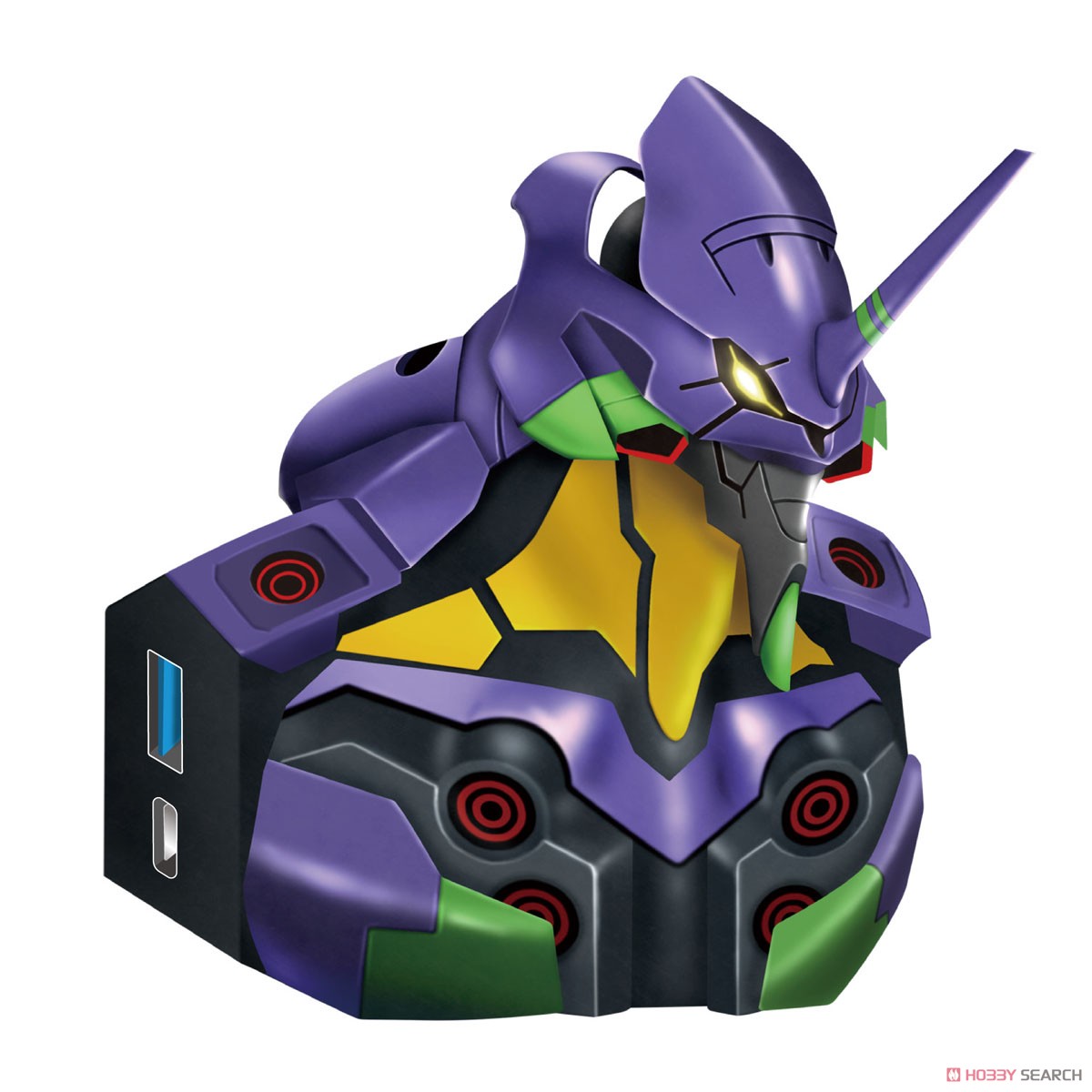 Electroys Evangelion Unit 01 USB Hub (Anime Toy) Other picture3