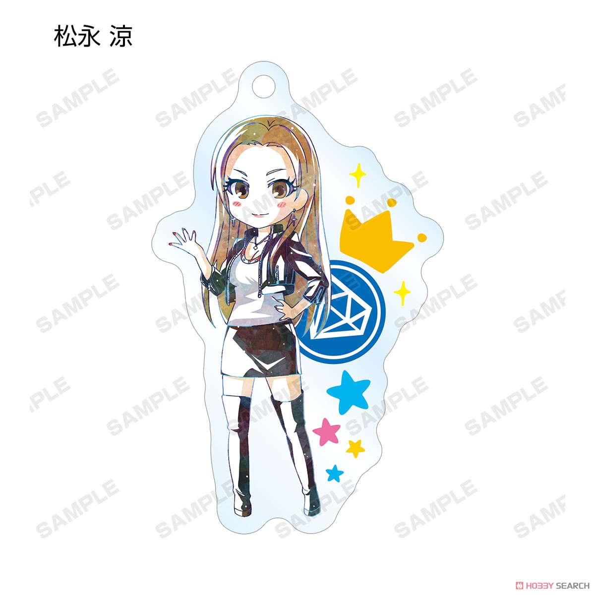 The Idolm@ster Cinderella Girls Theater Trading Ani-Art Acrylic Key Ring Ver.E (Set of 9) (Anime Toy) Item picture8