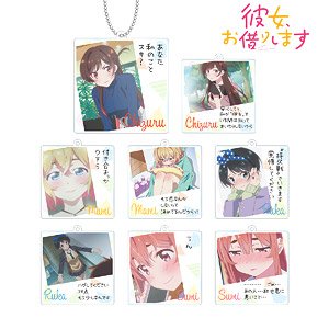 [Rent-A-Girlfriend] Trading Words Acrylic Key Ring (Set of 8) (Anime Toy)
