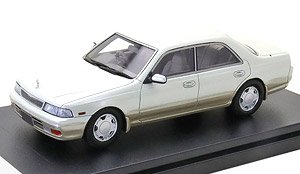 Nissan Laurel 25TWINCAM MedalistV (1993) White Pearl Two Tone (Diecast Car)