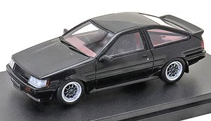 Toyota COROLLA LEVIN カスタマイズ (1983) ブラック (ミニカー)