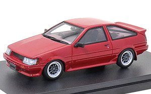 Toyota Corolla Levin Customize (1983) Red (Diecast Car)