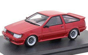 Toyota COROLLA LEVIN カスタマイズ (1983) レッド (ミニカー)