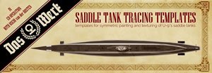 Saddle Tank Tracing Templates for U-9 (Plastic model)