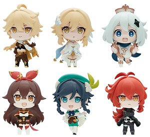 Genshin Impact Collection Figure (Set of 6) (PVC Figure)