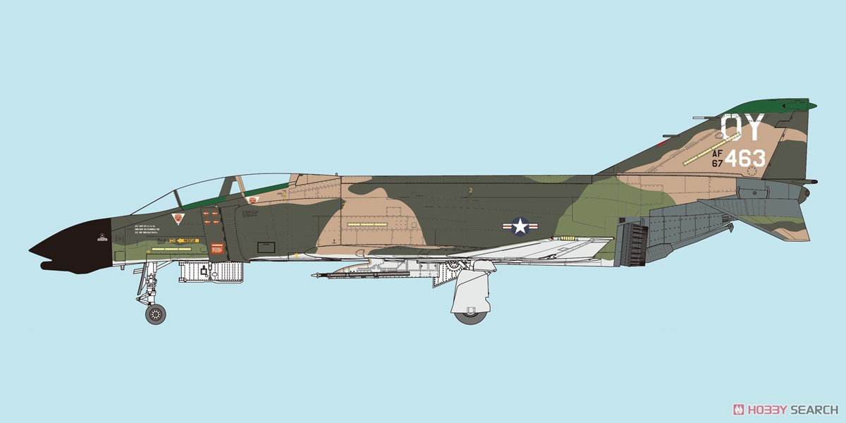 アメリカ空軍 F-4D 戦闘機 `ファースト・ミグエース` (初回限定特装版) (プラモデル) 塗装1