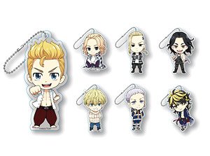 Tokyo Revengers Trading Acrylic Key Ring (Set of 7) (Anime Toy)