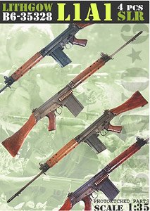 Lithgow L1A1 SLR (4 Pieces) (Plastic model)