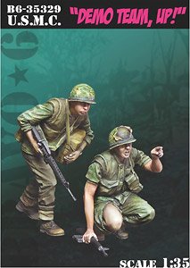 Vietnam War U.S.M.C `Demo Team, Up!` (Plastic model)