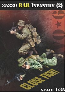 ベトナム戦争 豪 RAR歩兵(2)遭遇戦 (プラモデル)