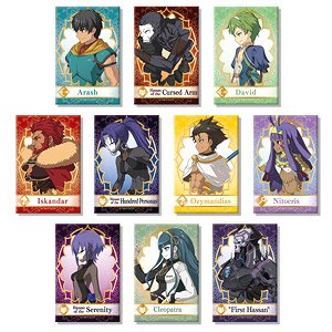 Fate/Grand Order Battle Chara Square Can Badge Vol.3 (Set of 10) (Anime Toy)