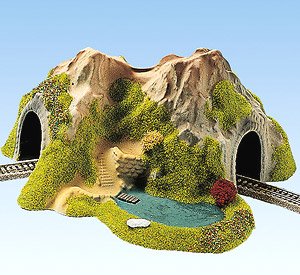 34660 単線トンネル (池) (鉄道模型)