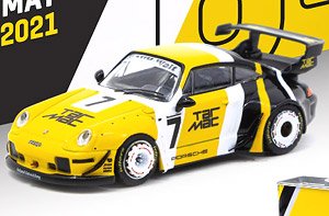 RWB 993 Tarmac With metal oil can (ミニカー)