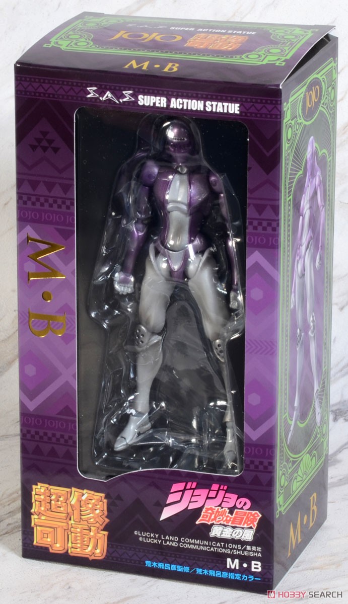 超像可動 ジョジョの奇妙な冒険 第5部 「M・B」 (完成品) パッケージ1