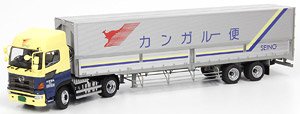 日野プロフィア SH 4×2 トラクタ 日本トレクス セミトレーラセット 西濃運輸 (ミニカー)