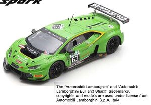 Lamborghini Huracan GT3 No.63 GRT Grasser Racing Team 24H Spa 2016 (ミニカー)