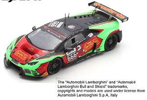 Lamborghini Huracan GT3 No.666 Barwell Motorsport 24H Spa 2016 (ミニカー)