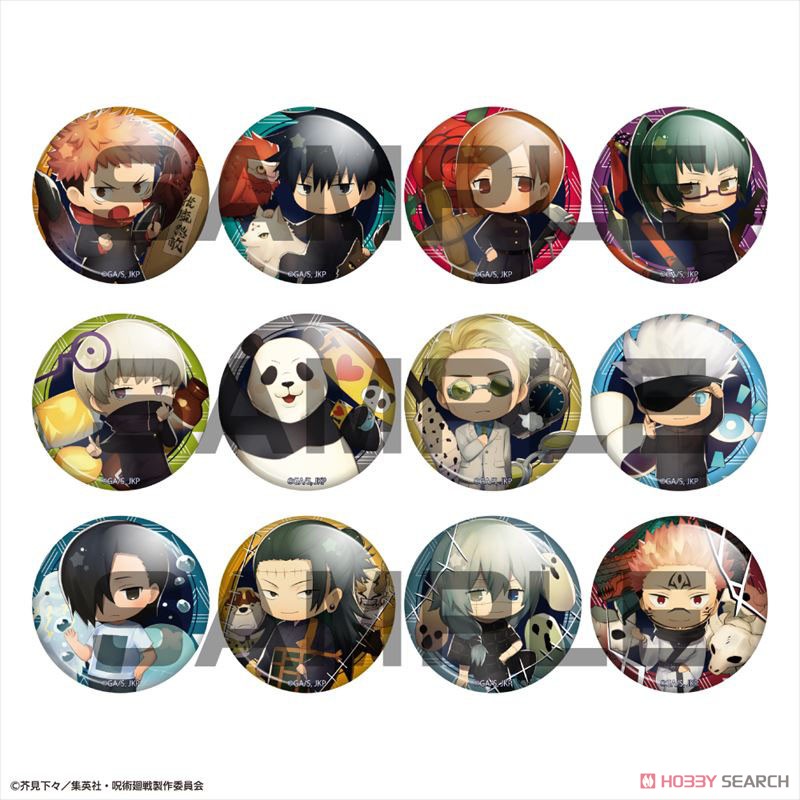Charatoria Can Jujutsu Kaisen (Set of 12) (Anime Toy) Item picture1