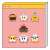 Square Memo Pui Pui Molcar Pink (Anime Toy) Item picture1