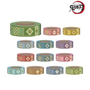 Demon Slayer: Kimetsu no Yaiba Trading Masking Tape (Set of 13) (Anime Toy)