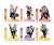 My Hero Academia Acrylic Stand Collection Base Yellow - Red (Set of 6) (Anime Toy) Item picture1
