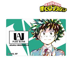 My Hero Academia Izuku Midoriya Ani-Art Vol.4 Card Sticker (Anime Toy)