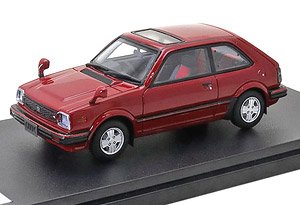 Honda CIVIC CX-S (1981) レッド (ミニカー)